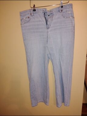 American Eagle Outfitters Light Blue Flare Jeans